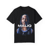 Maliq Brown Face Tee - Black