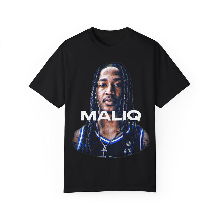 Maliq Brown Face Tee - Black