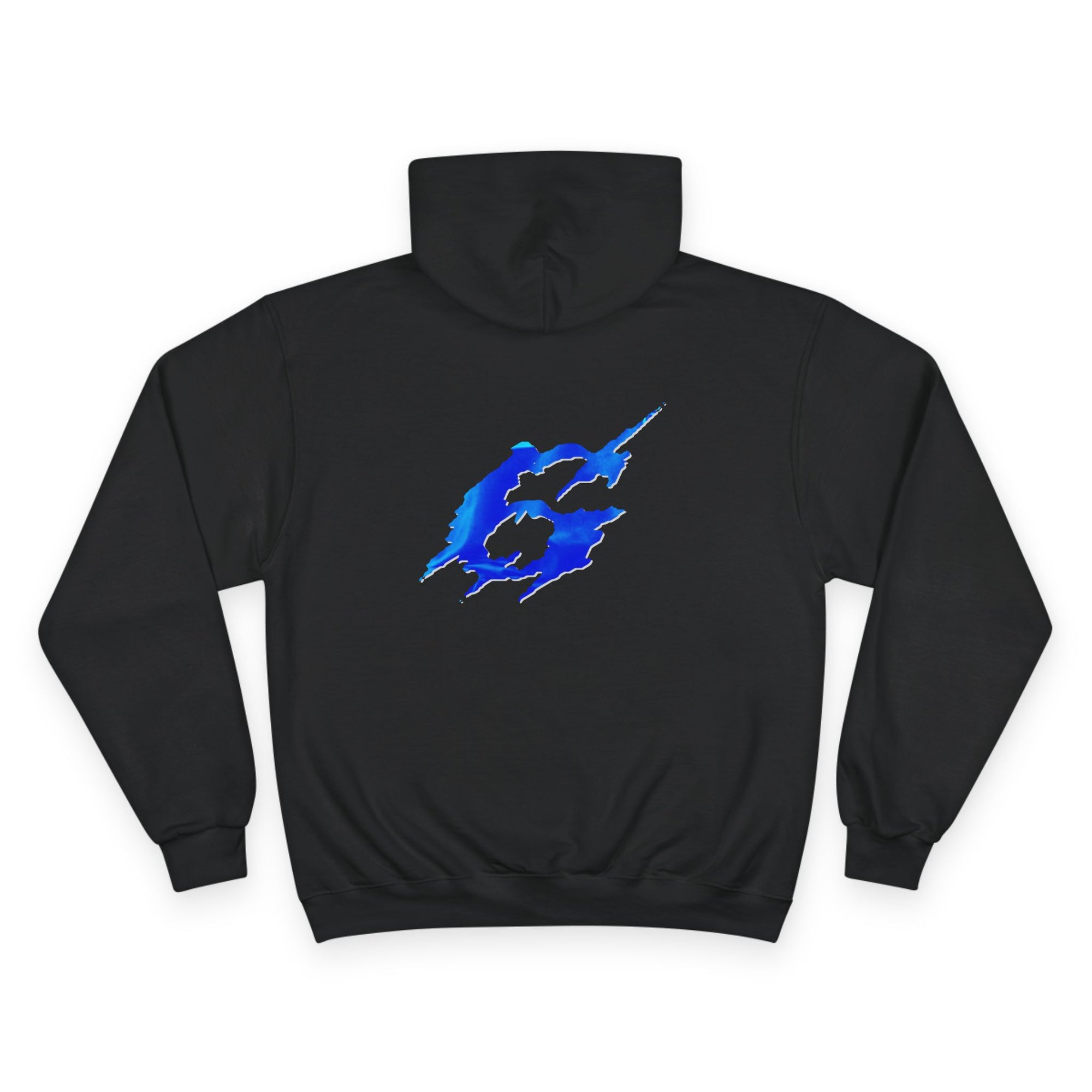 Defensive Menace Hoodie w/ #6 - Black