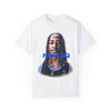 Maliq Brown Face Tee - White