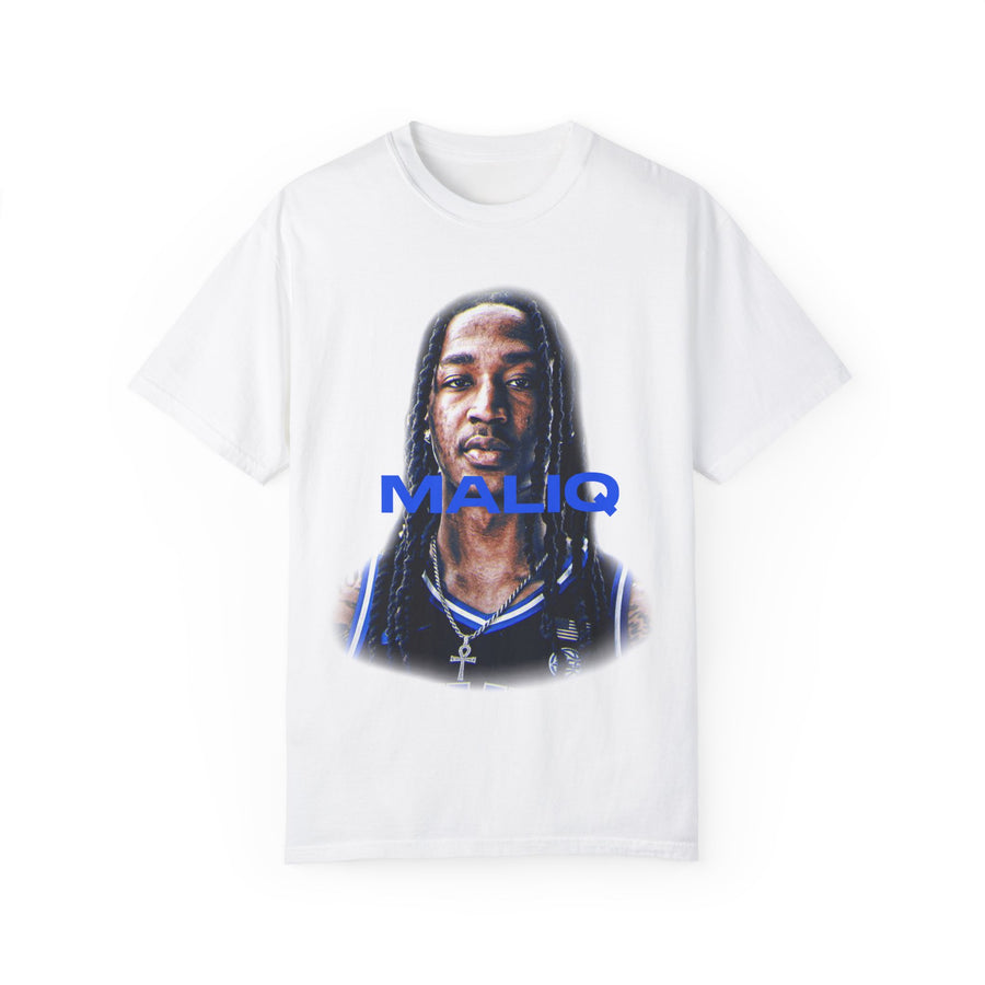 Maliq Brown Face Tee - White